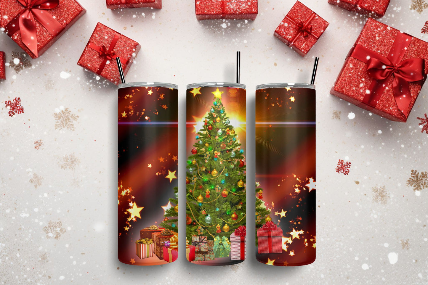 Majestic Christmas Tree Tumbler