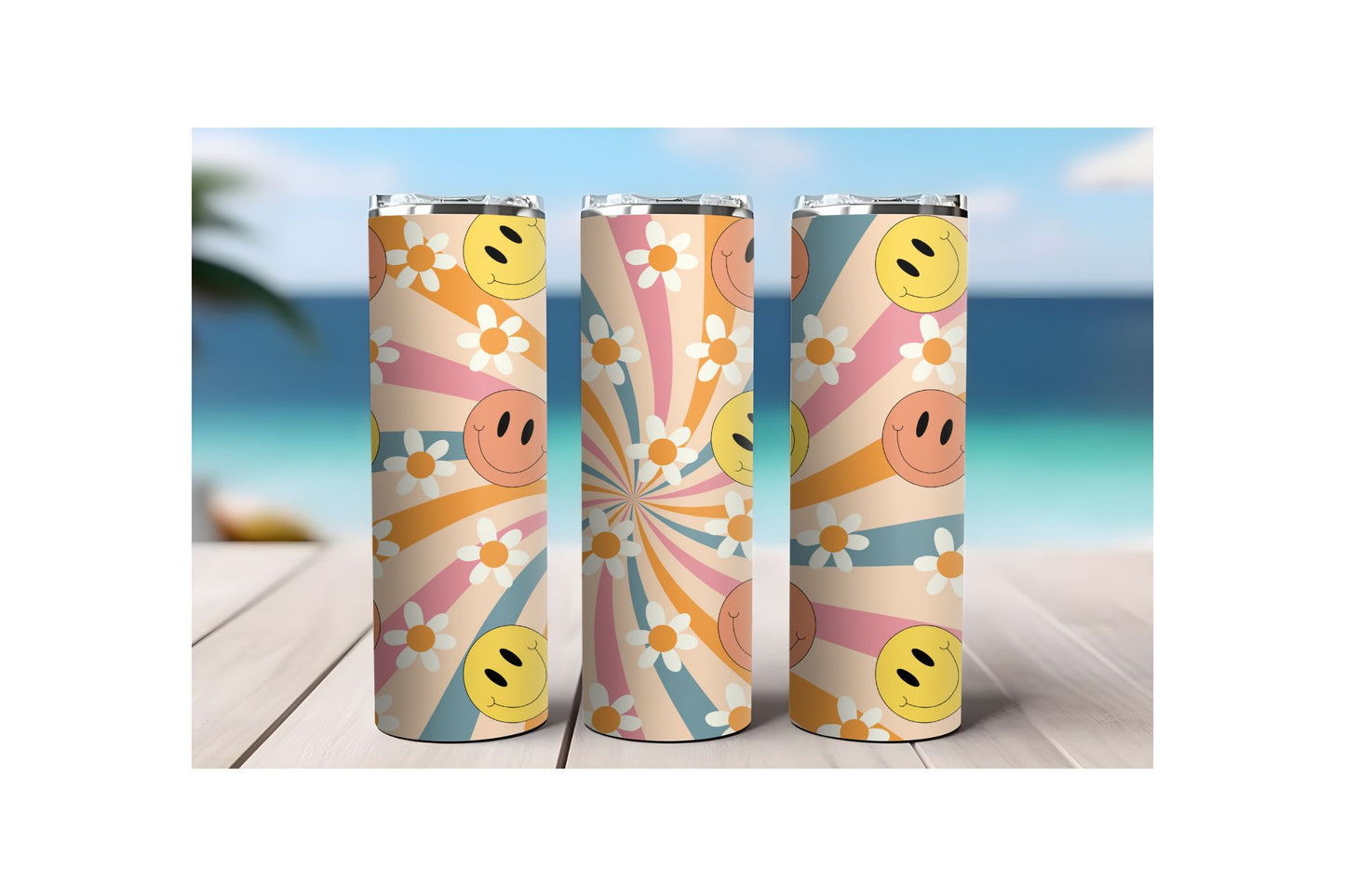 Groovy Smiles Tumbler