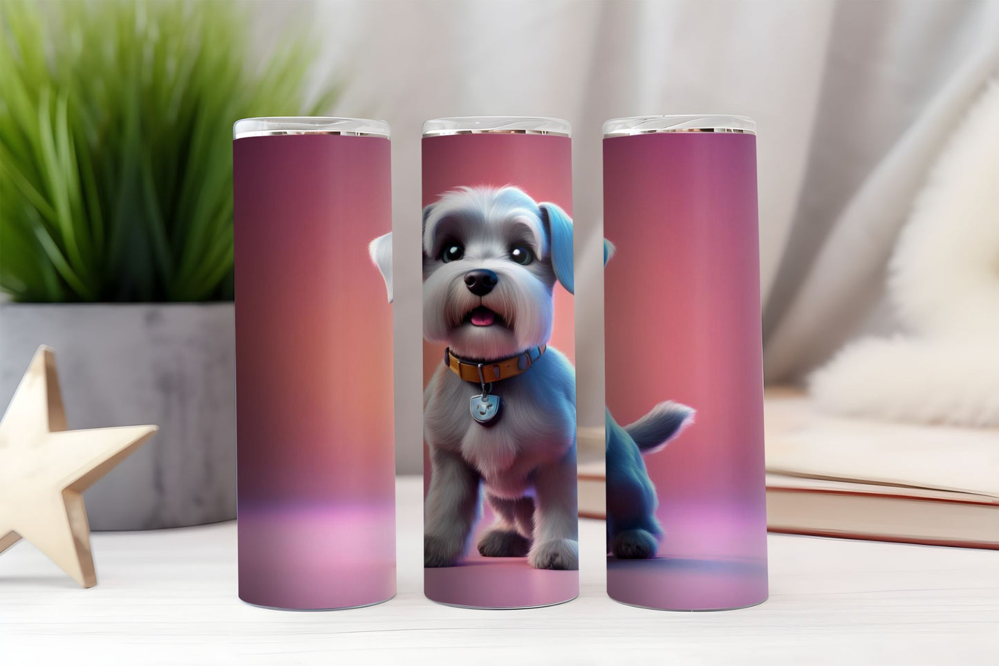 Dandie Dinmont Terrier 2 Tumbler