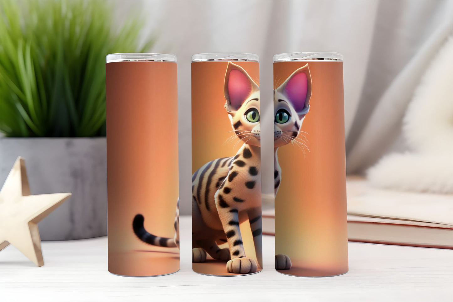 Savannah Cat 2 Tumbler