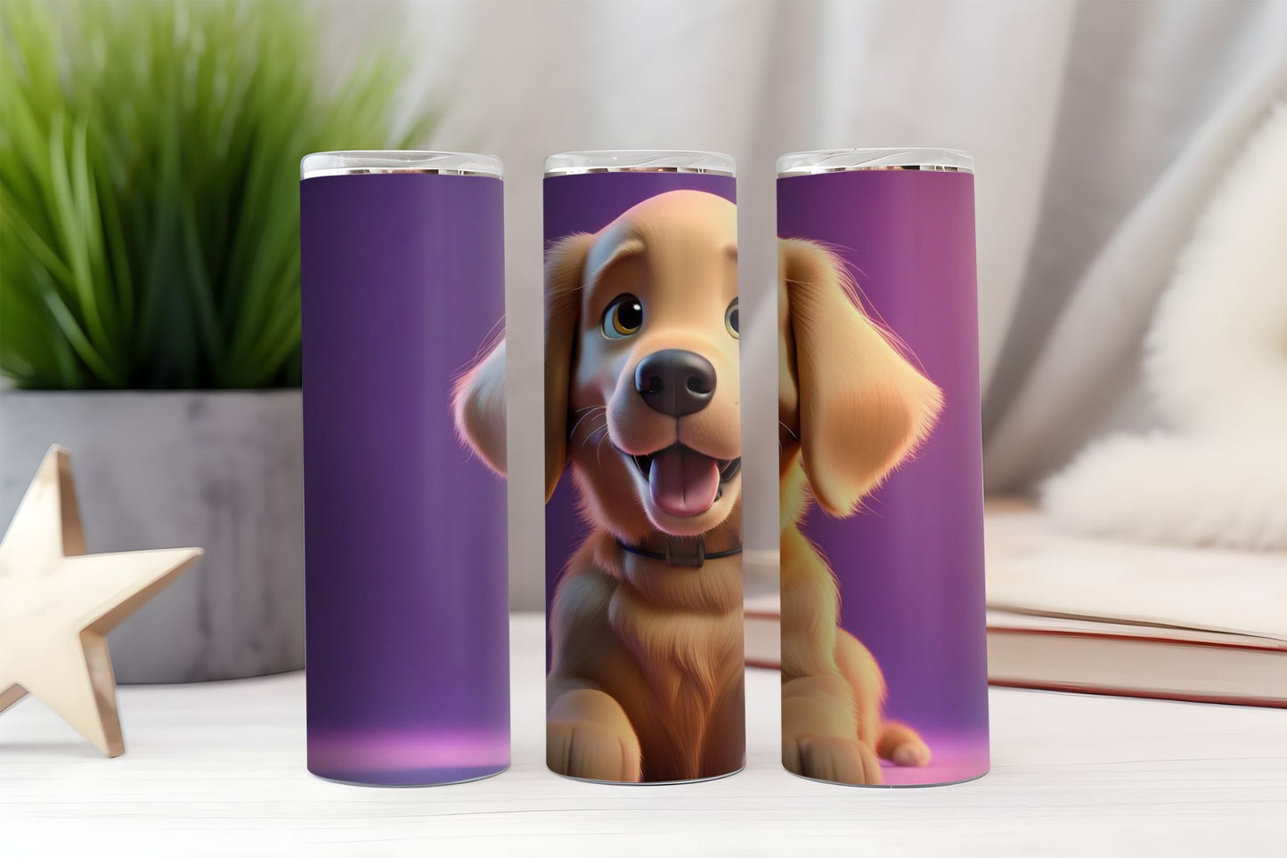 Golden Retriever Tumbler