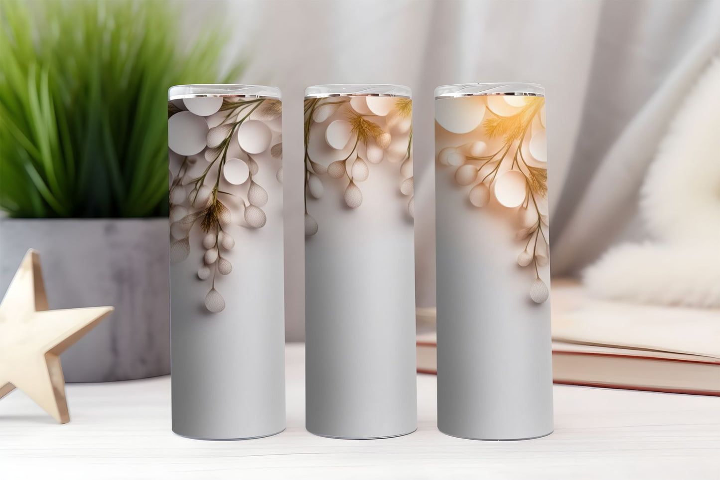 Floral Border Design 2 Tumbler