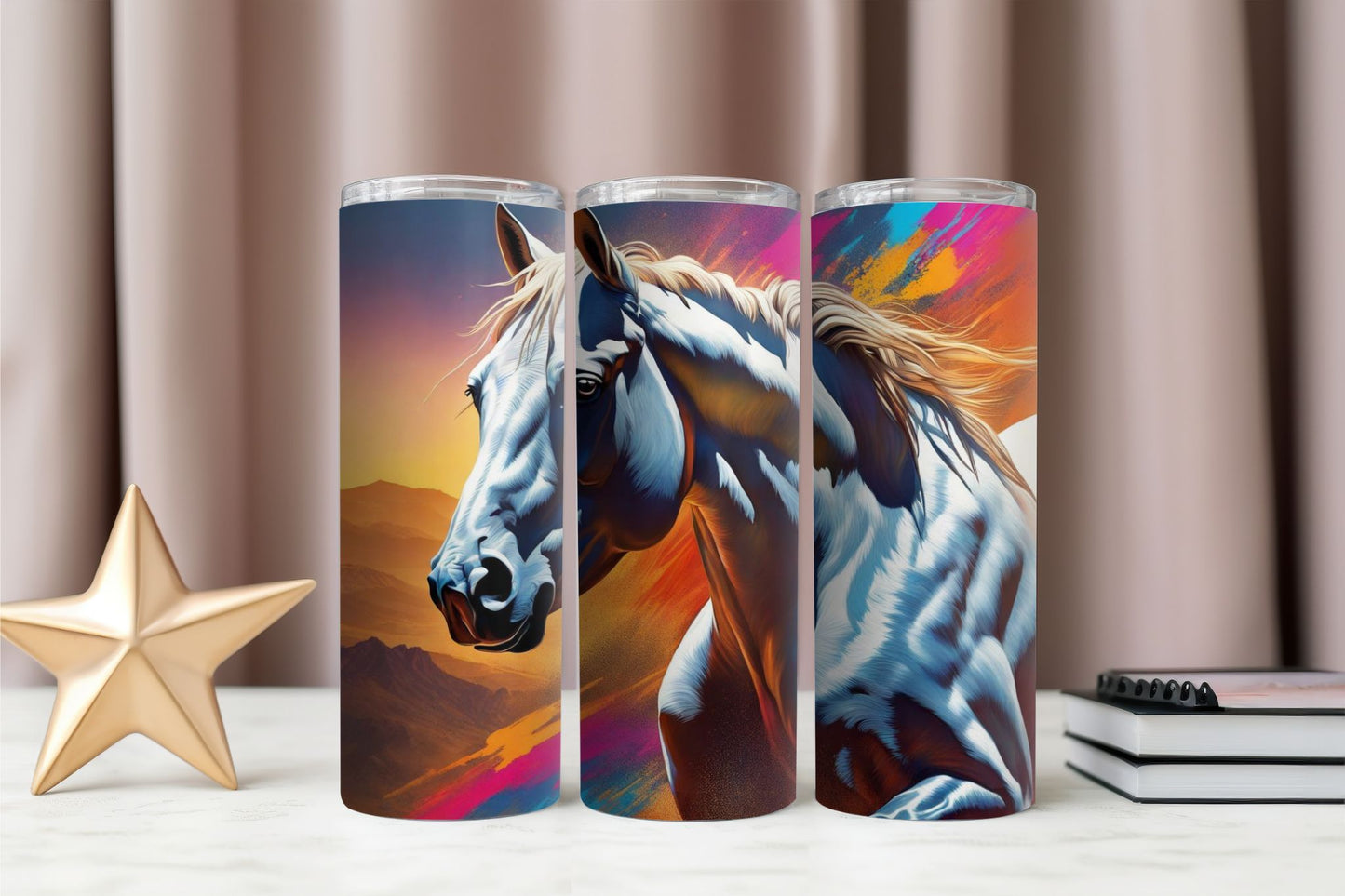 White Horse Tumbler