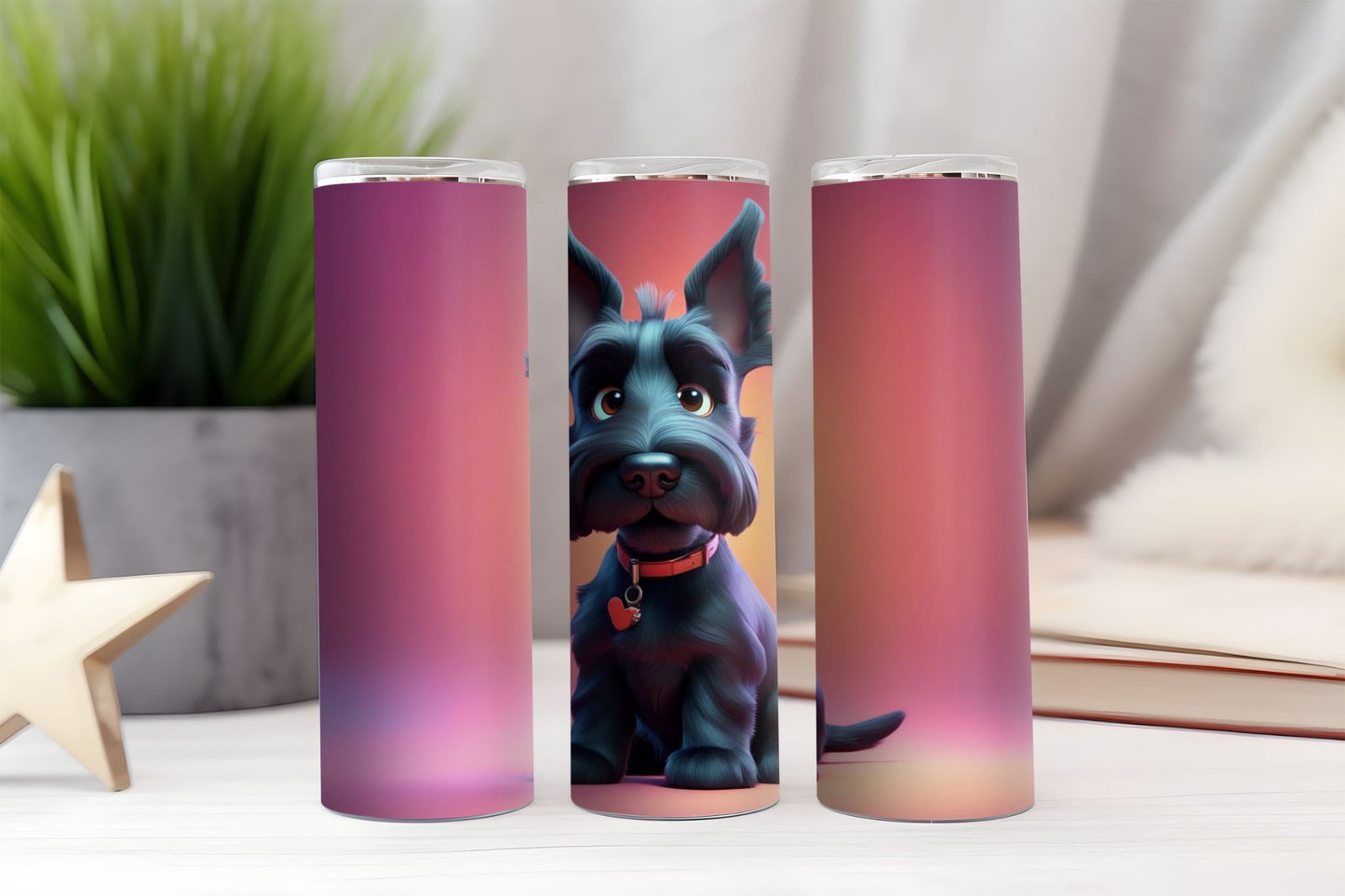 Scottish Terrier Tumbler