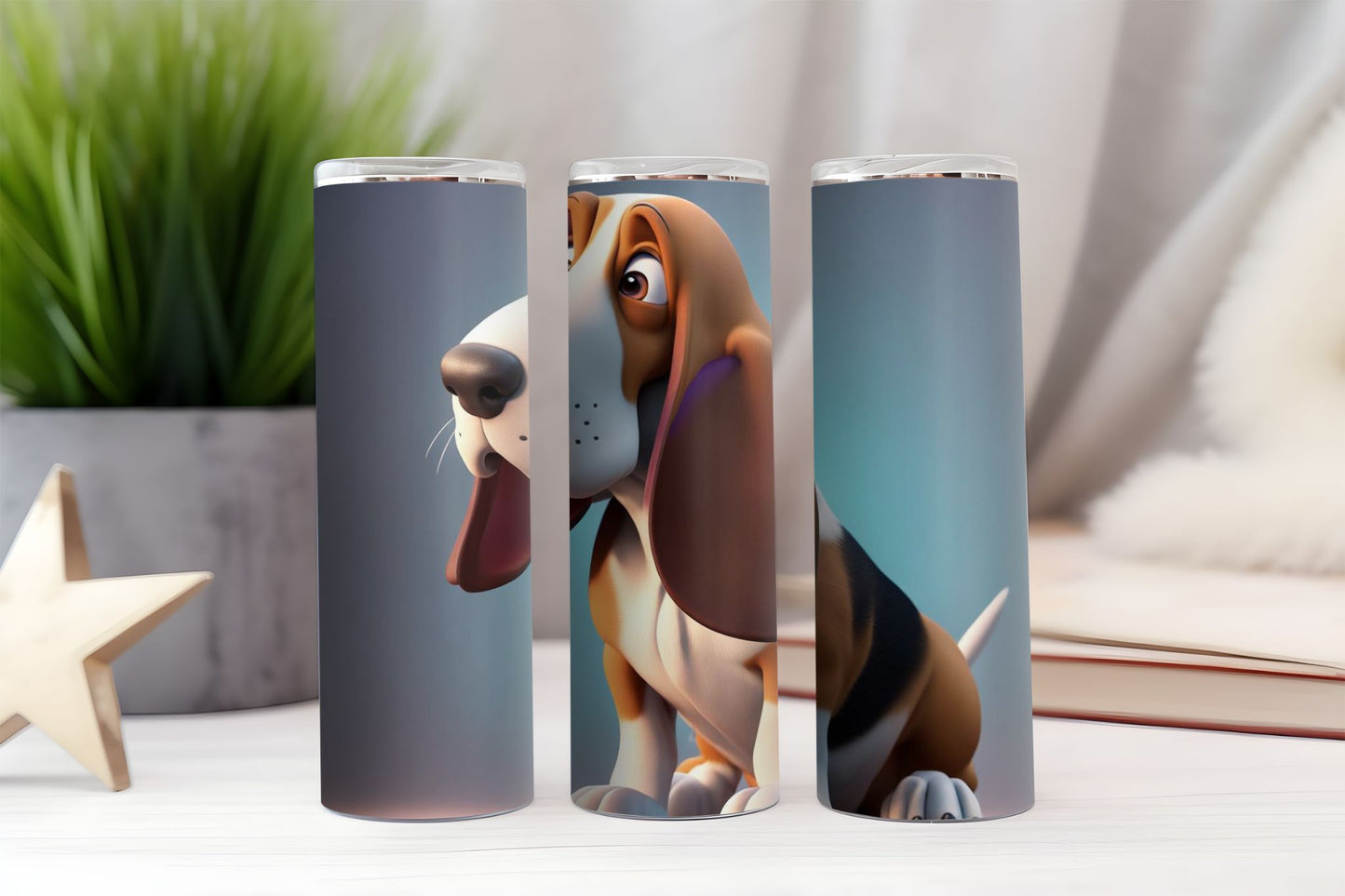 Basset Hound Tumbler