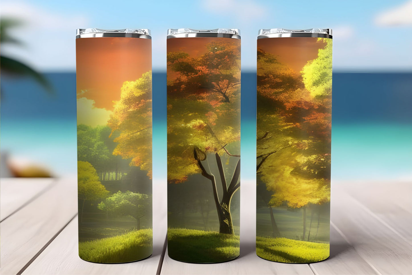 Grass and Trees Tumbler