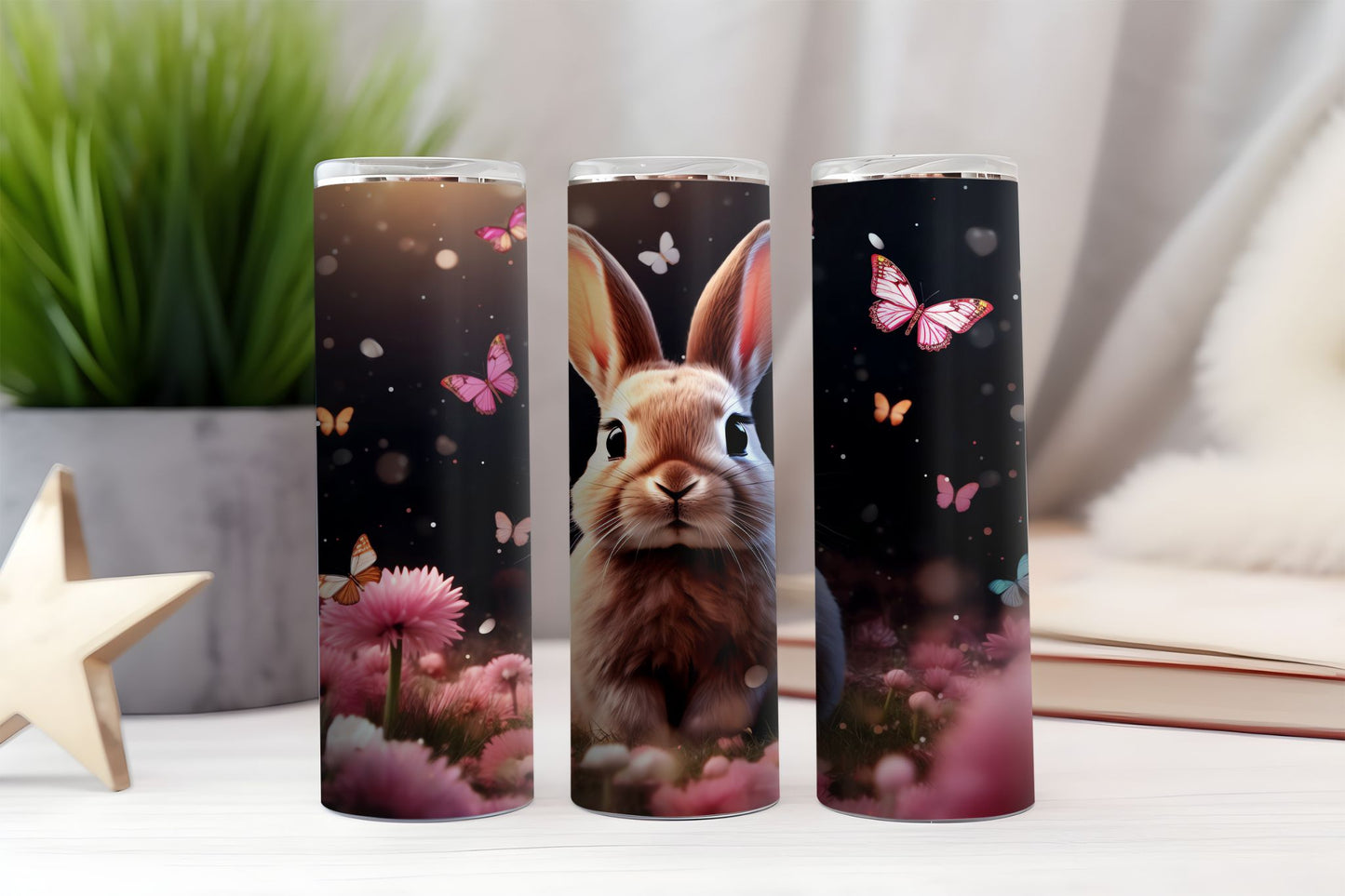 Cute Bunny Tumbler