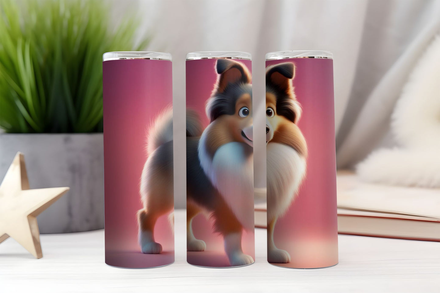 Shetland Sheepdog Tumbler