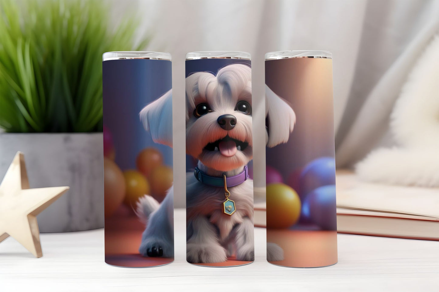 Dandie Dinmont Terrier Tumbler