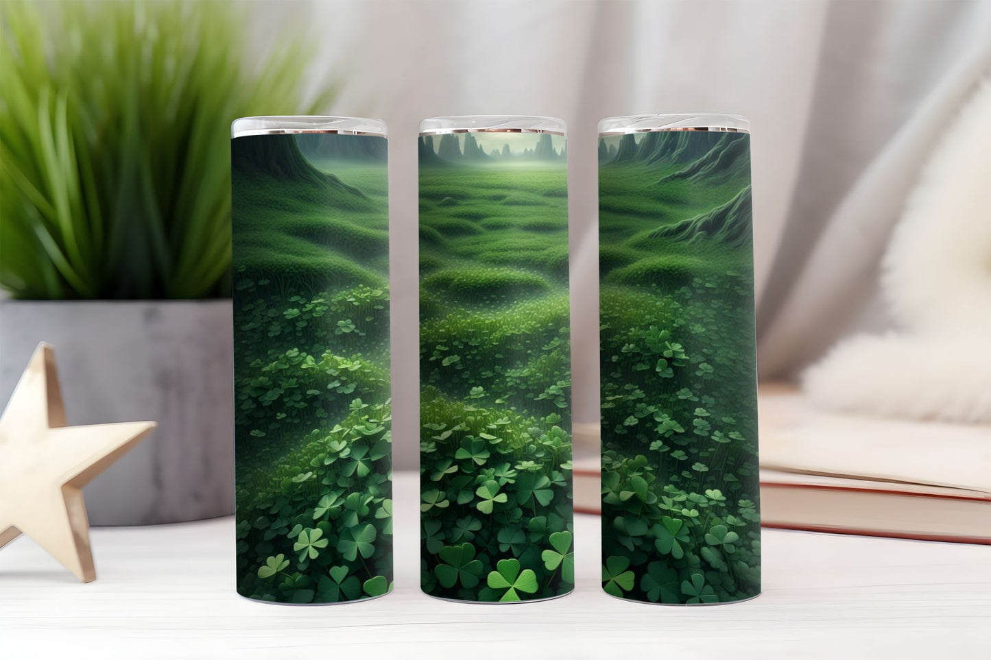 Clover Field Tumbler