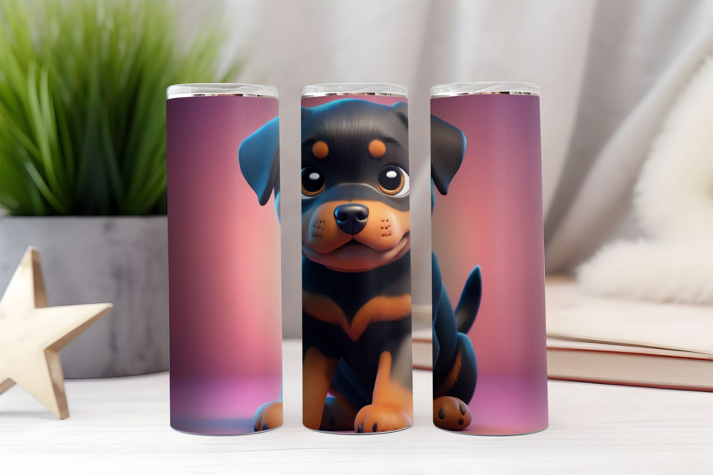 Rottweiler Puppy 2 Tumbler
