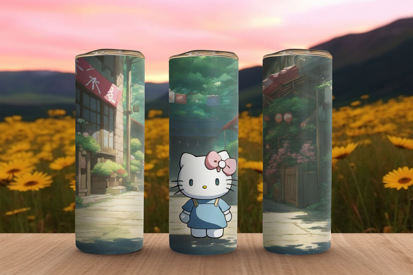 Anime Kitty Tumbler