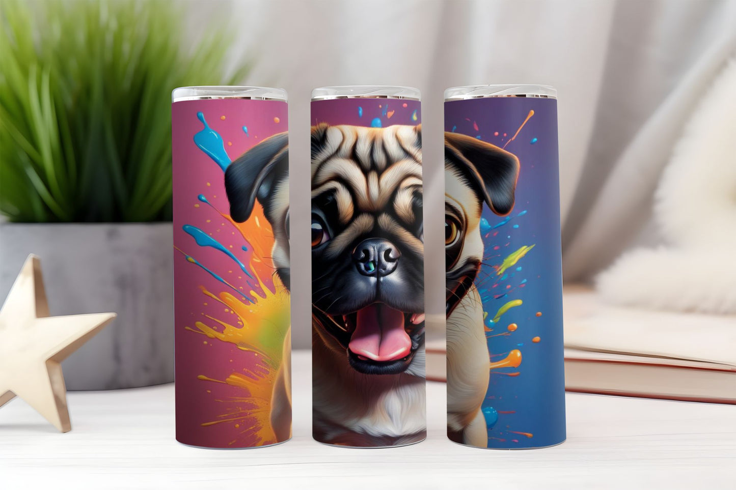 I See You Pug Tumbler