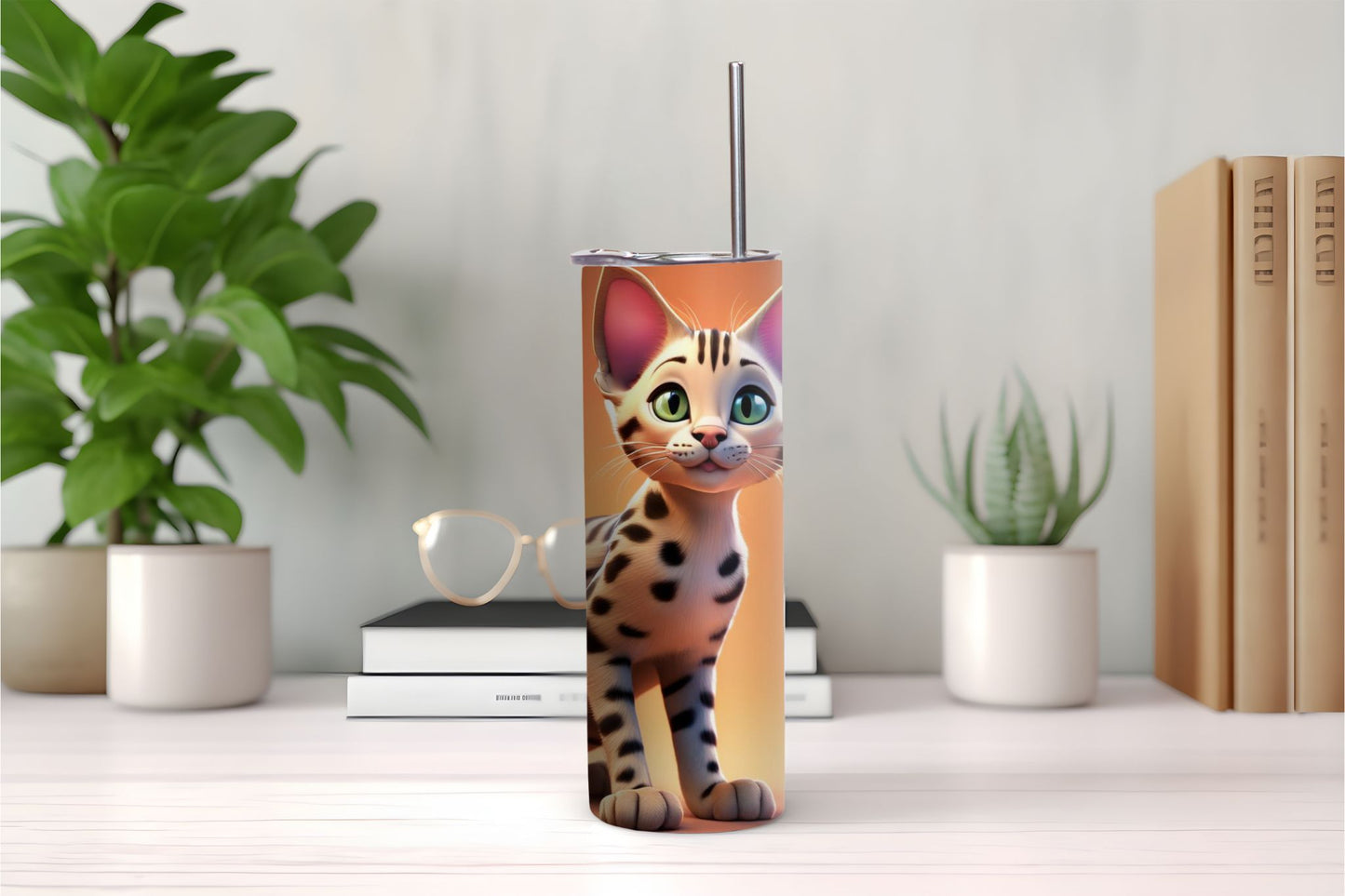 Savannah Cat 2 Tumbler