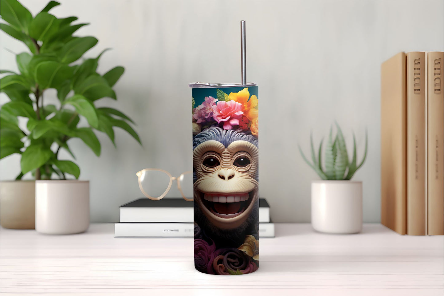 Monkey 3D Tumbler