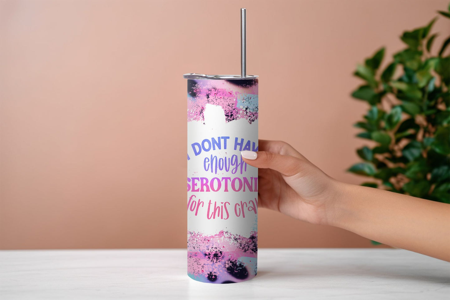 Serotonin Snarky Tumbler