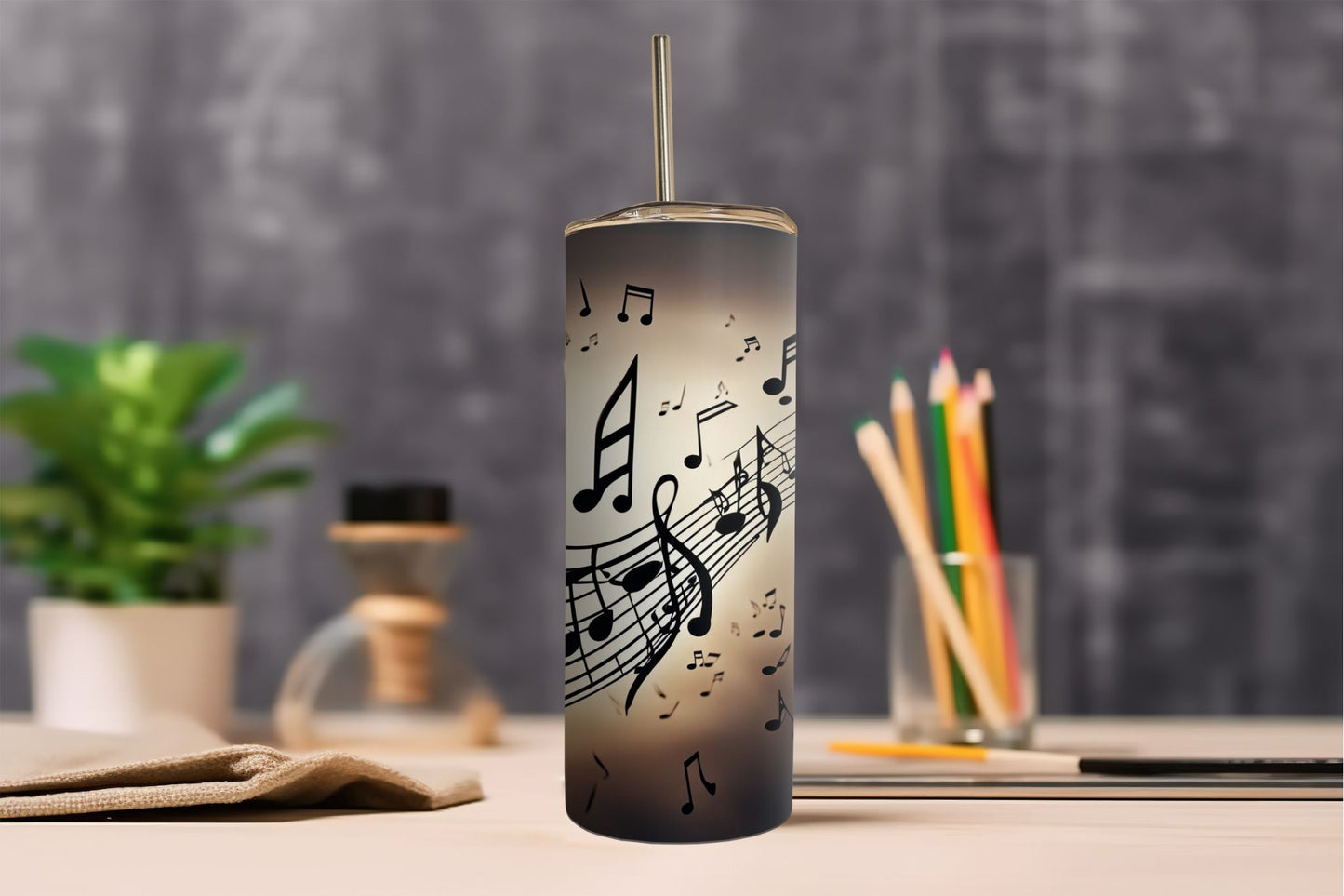 Musical Notes 3 Tumbler