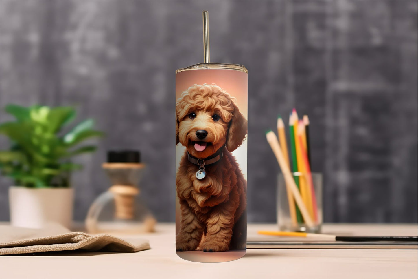 Golden Doodle Tumbler