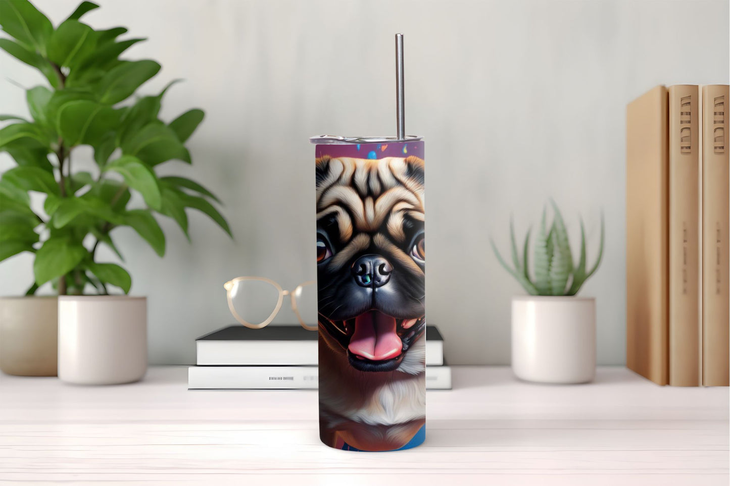 I See You Pug Tumbler