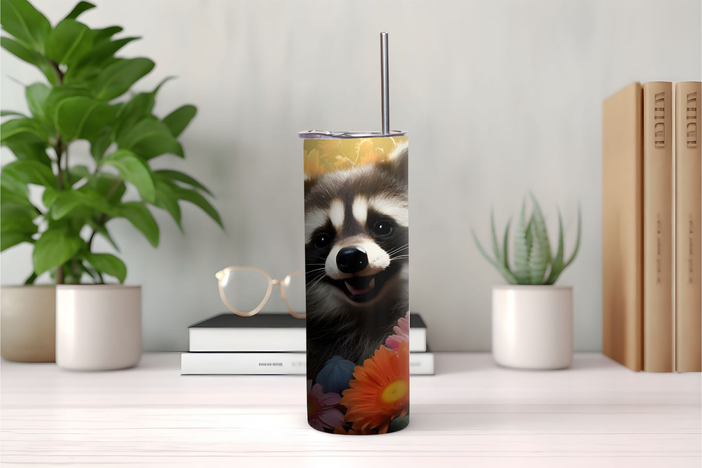 Raccoon 3D 2 Tumbler