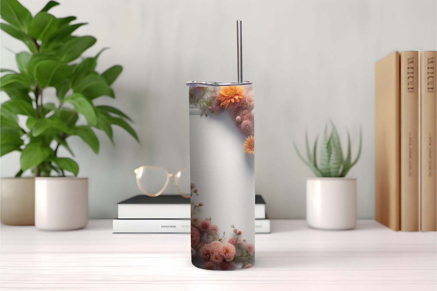 Flower Border Design 2 Tumbler