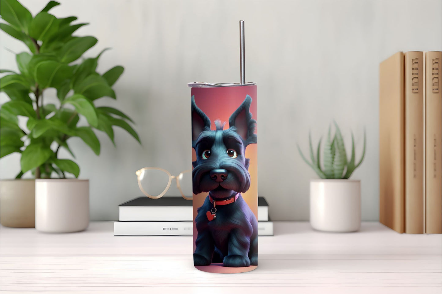 Scottish Terrier Tumbler