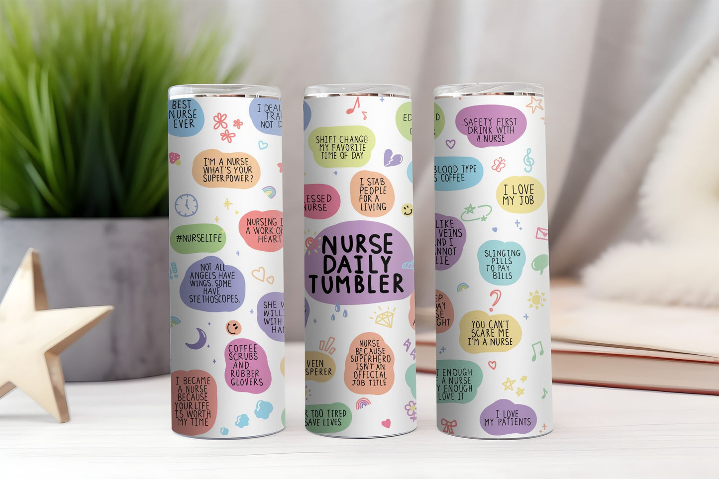 Nurse Daily Tumbler