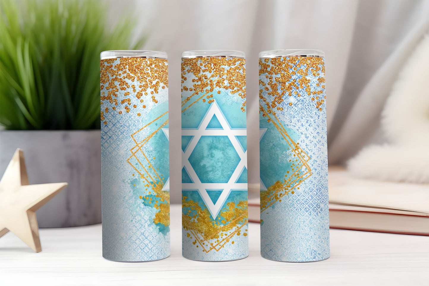Hanukkah Star 1 Tumbler