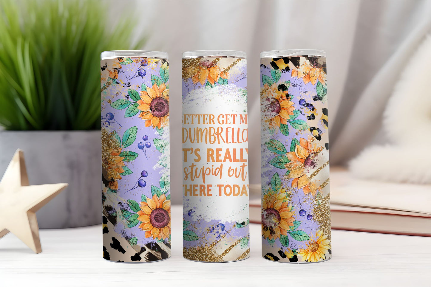 Dumbrella Snarky Tumbler
