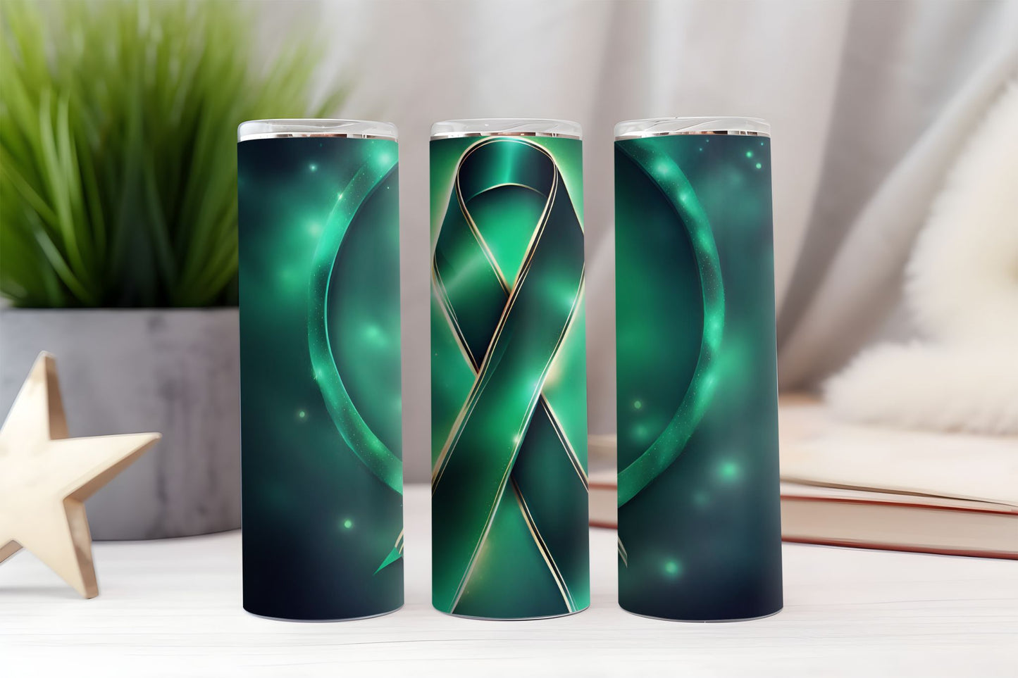Liver Cancer Awareness Tumbler