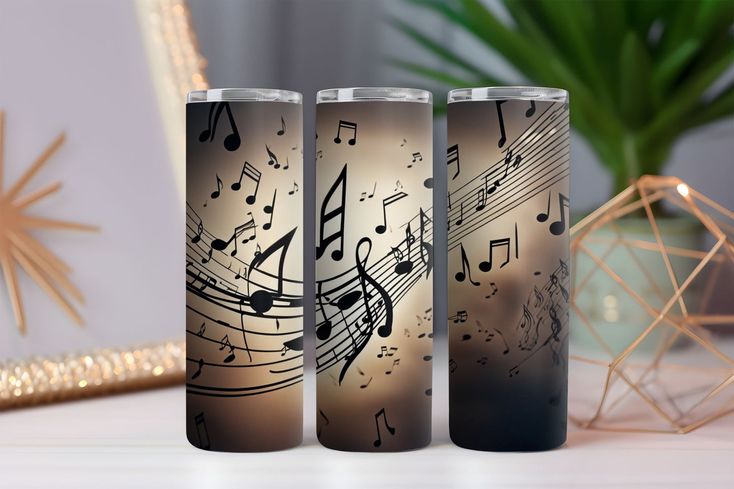Musical Notes 3 Tumbler
