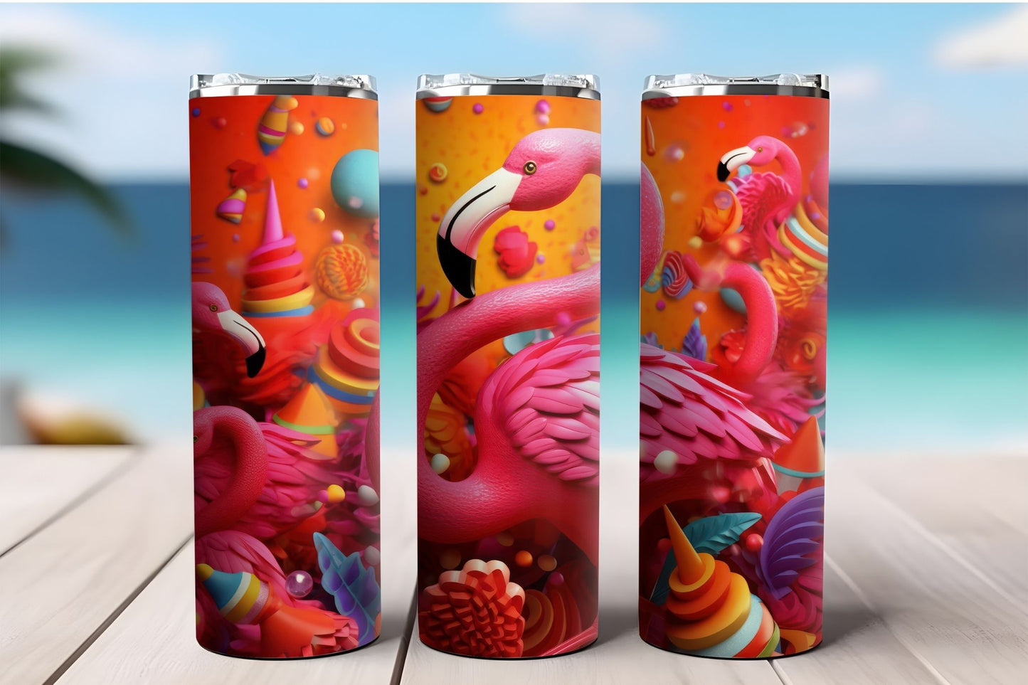 Flamingo 4 Tumbler