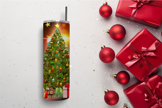 Majestic Christmas Tree Tumbler