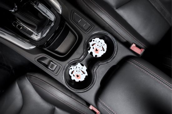 Silly Cow Car Coasters