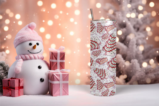Holiday Tree Cakes Tumbler