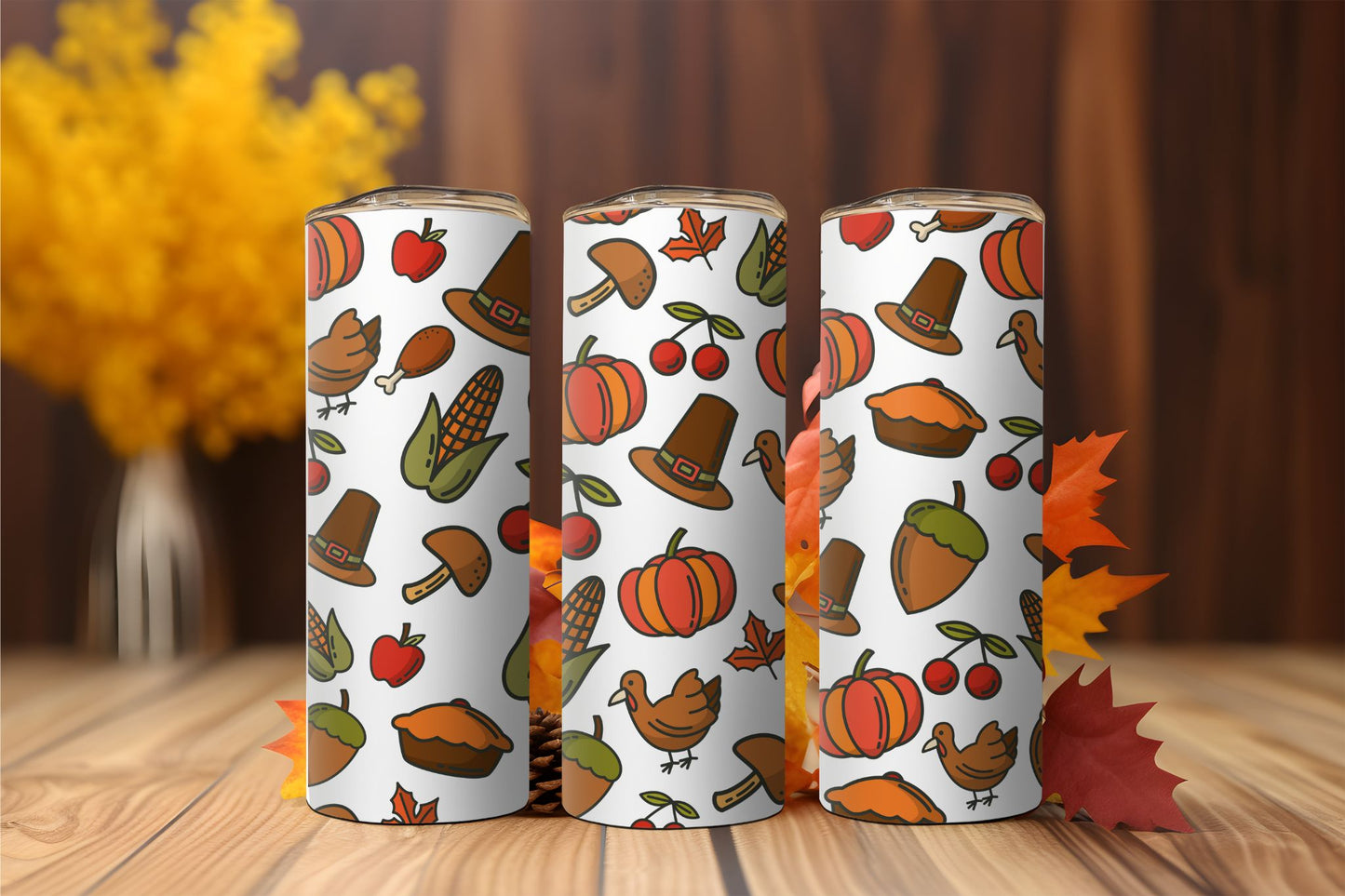Thanksgiving 3 Tumbler