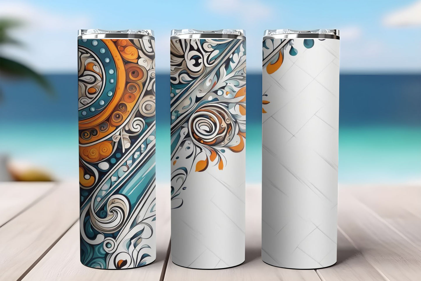 Simple Border Design 2 Tumbler