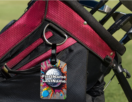 Golf Bag Tag 2