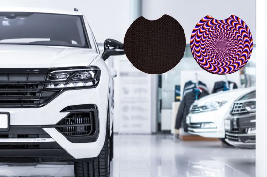 Dizzy Car Coasters