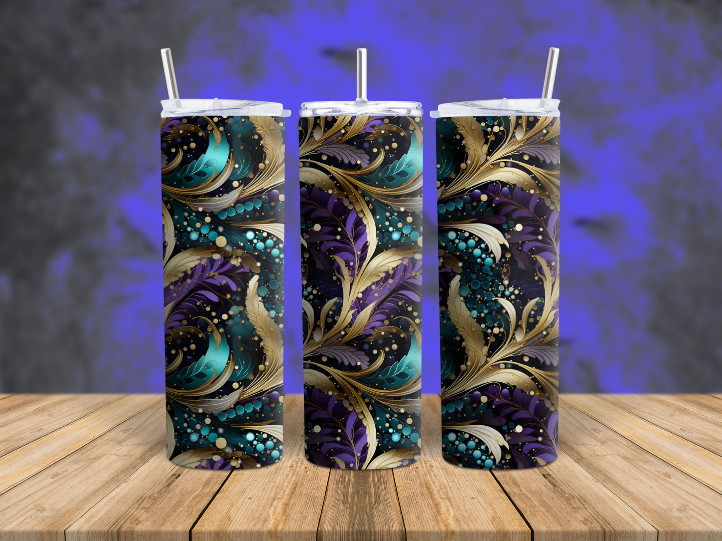 Mardi Gras 1 Tumbler