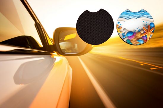 Beach Car Coasters