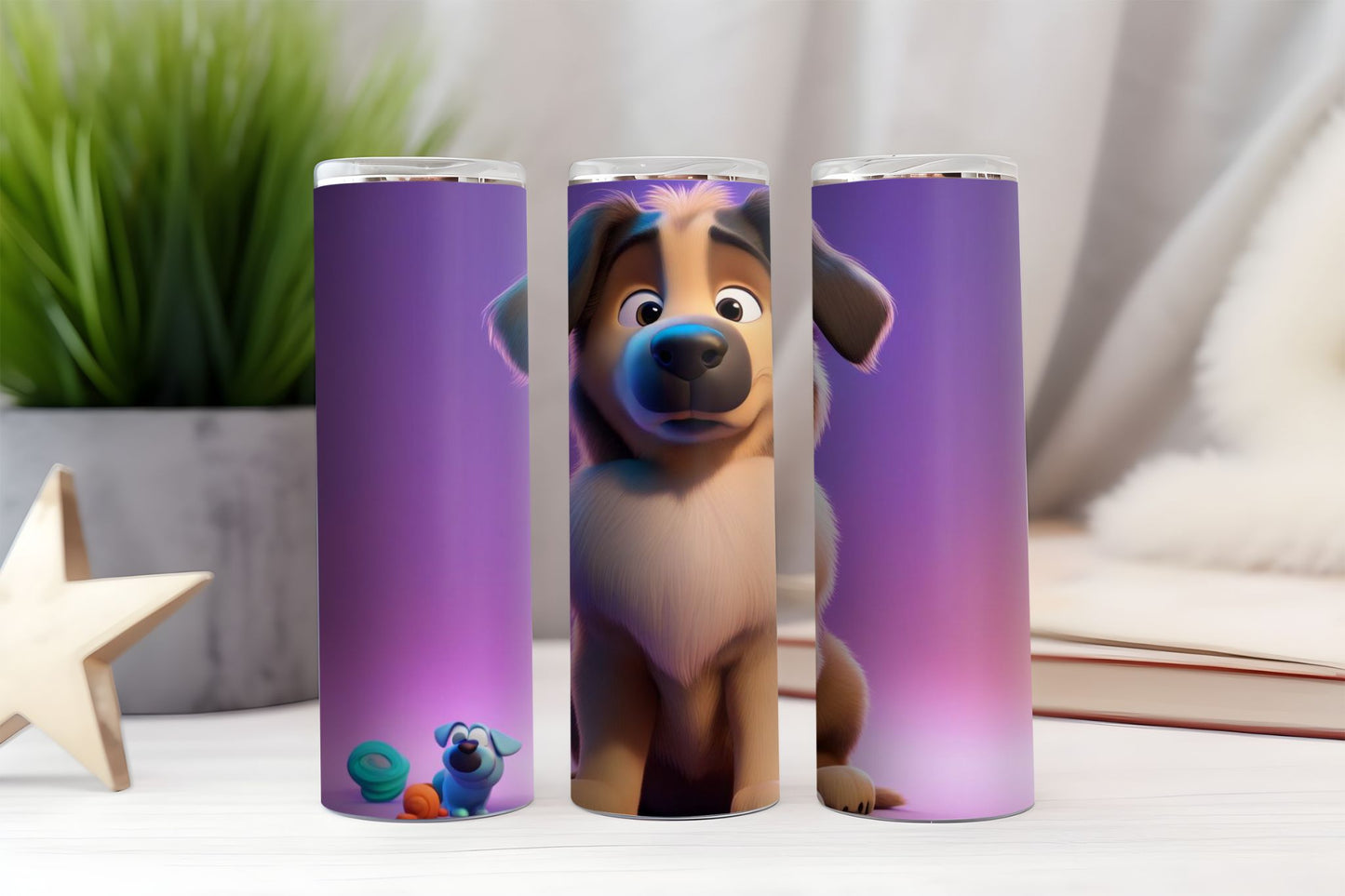 Shepherd With Toys Tumbler