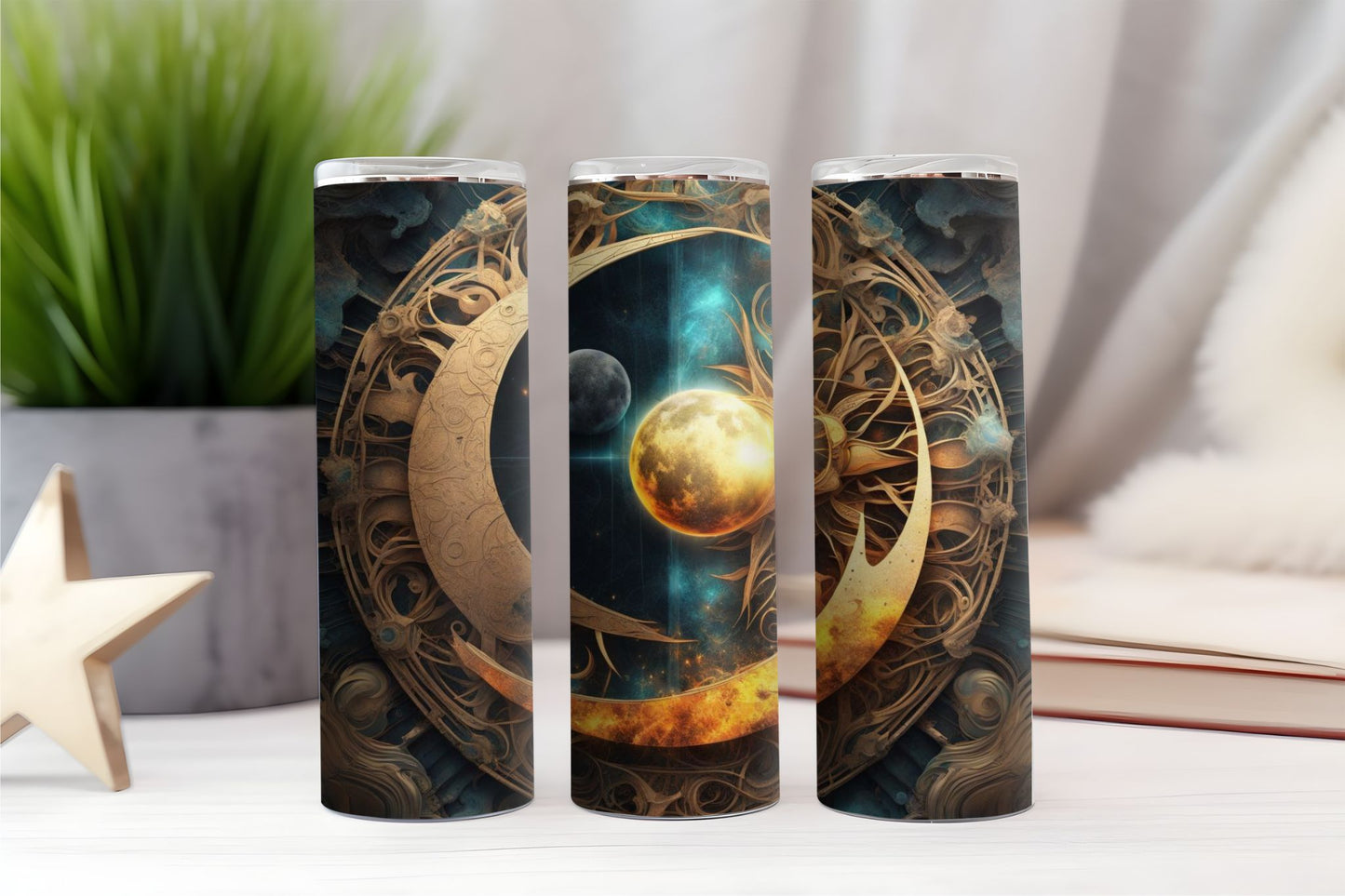 Sun and Moon Tumbler