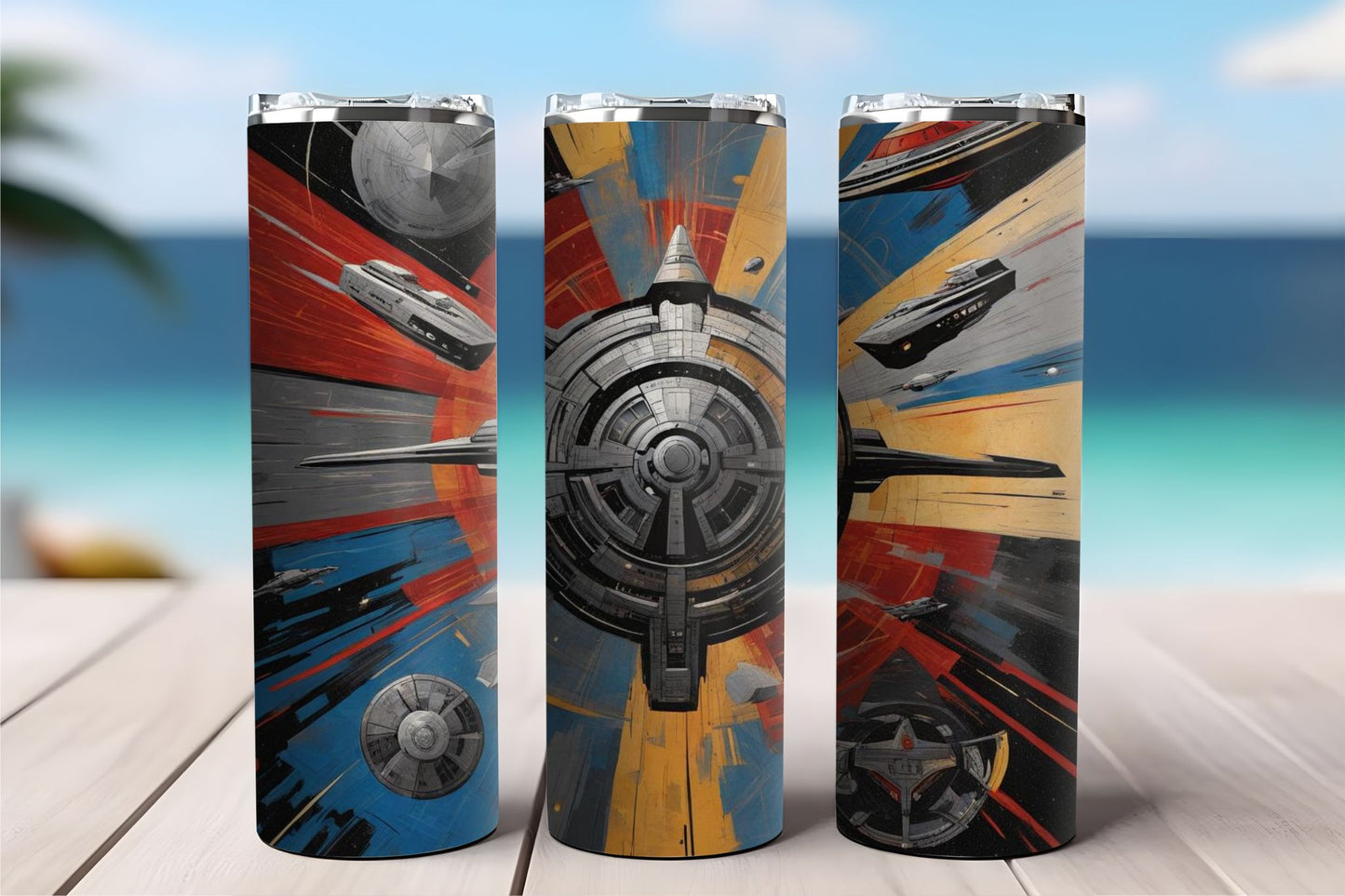 Space Ship Warp Tumbler