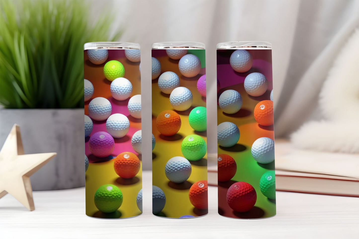 Golf Ball 5 Tumbler