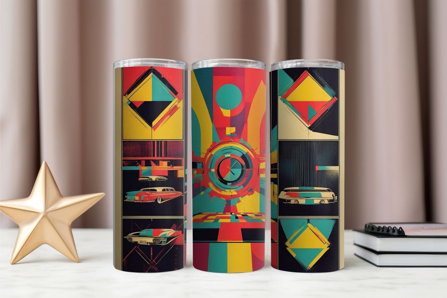 Classic Abstract Tumbler