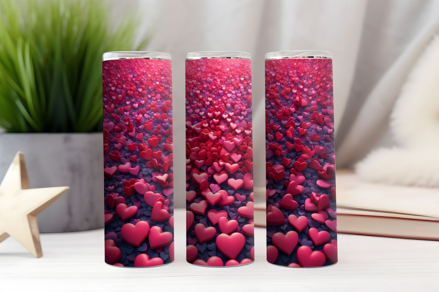 Lots of Hearts Tumbler