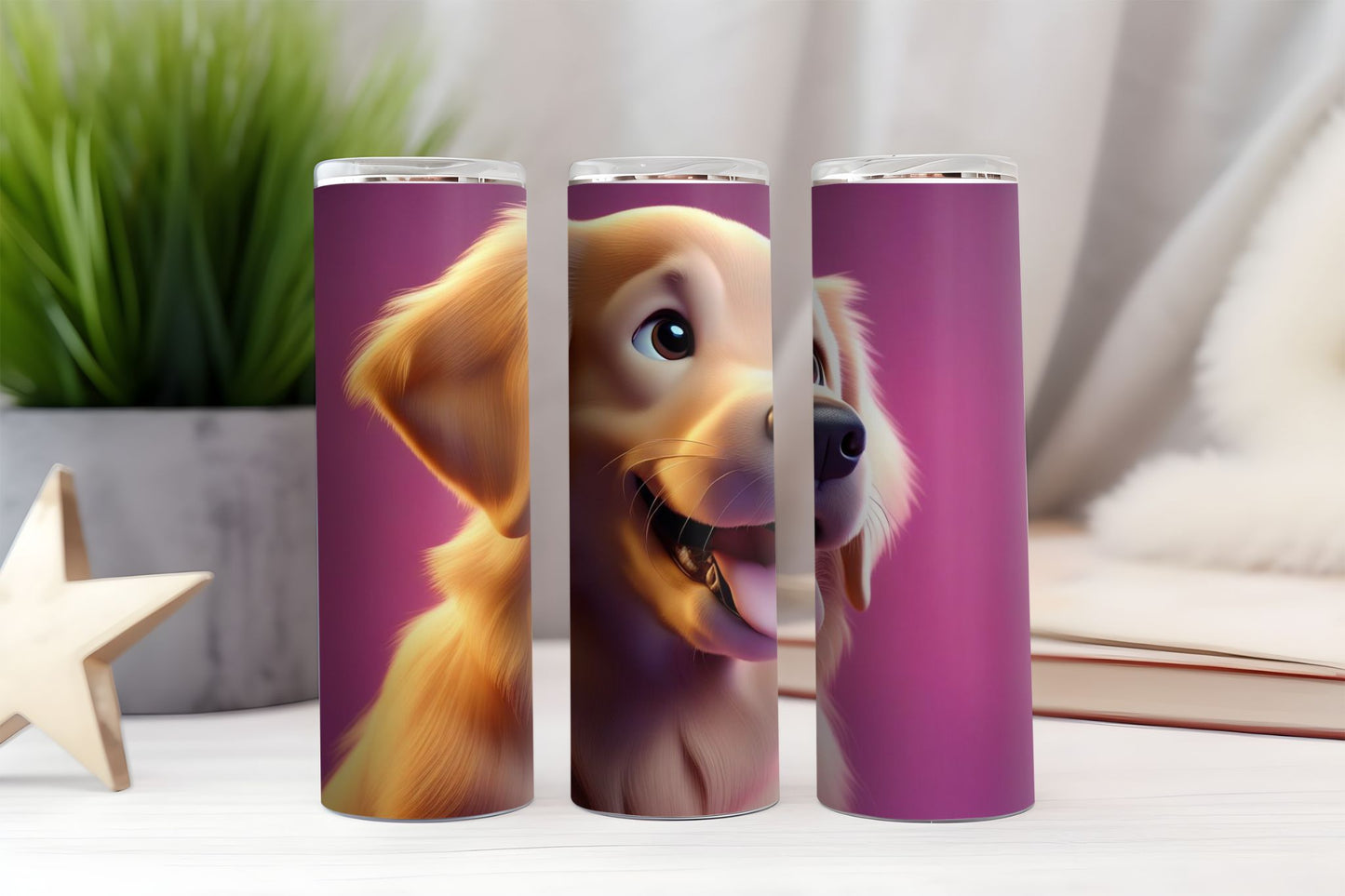 Golden Retriever 2 Tumbler