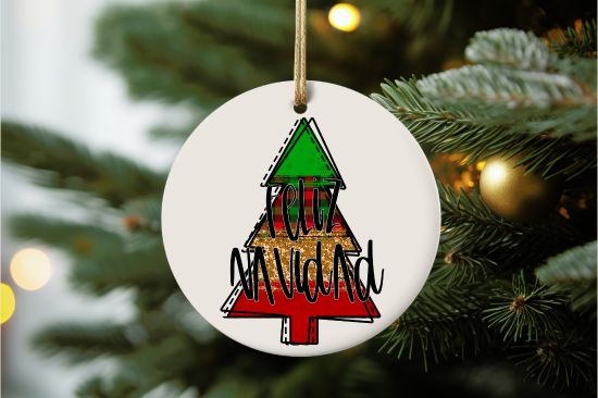 Feliz Navidad Ornament