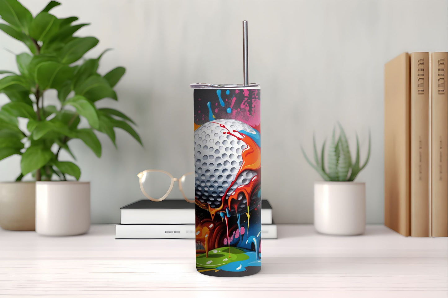 Golf Ball 3 Tumbler